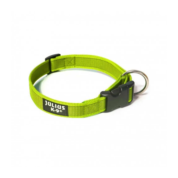 Julius K-9 Color&Gray nyakörv (20mm/27-42cm) neon-szürke