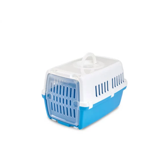 SAVIC Zephos Pet Carrier 1 - szállítóbox (szürke) kutyák és macskák részére (48x31,5x30cm)