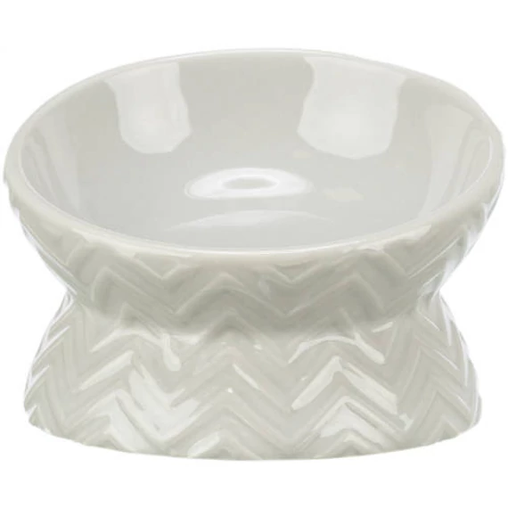 Trixie Ceramic Bowl - kerámia tál (taupe) macskák részére (0,15l /Ø13cm)