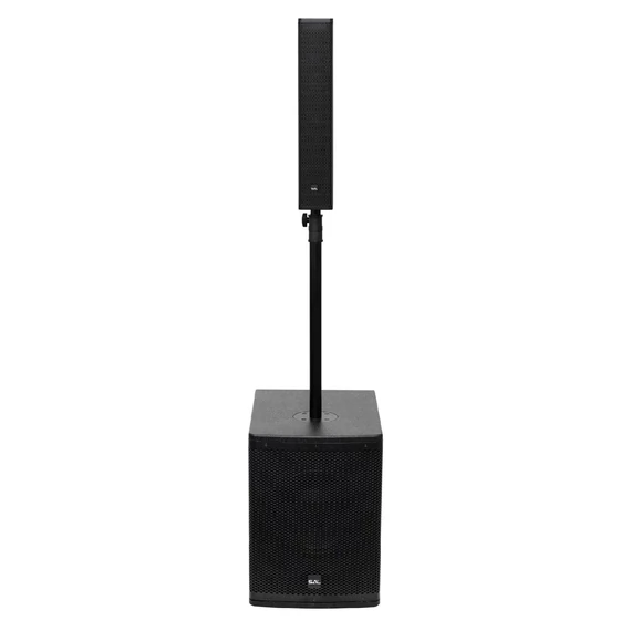 SAL PAS12W243S sztereó professzionális oszlopsugárzó hangrendszer, 800 W, Bluetooth TWS, 9db hangsugárzó, színes képernyő, állvány, DSP hangprocesszor