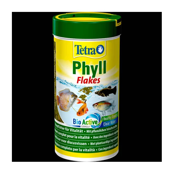 Tetra Phyll Flakes  - Lemezes táplálék díszhalak számára (250ml)