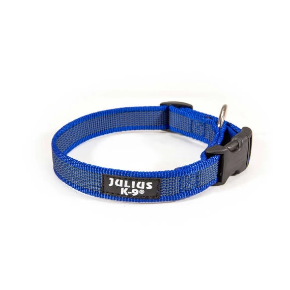 Julius K-9 Color&Gray nyakörv (25mm/39-65cm) kék-szürke