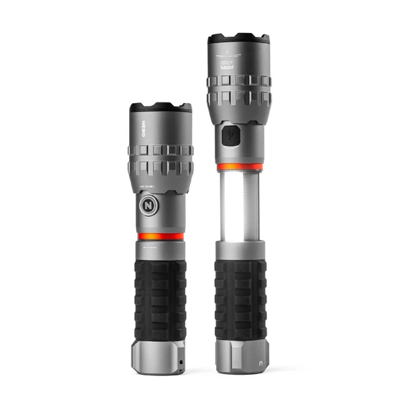 NEBO NEB-0031-G SLYDE KING 4K zseblámpa, 4000 lumen, 2600mAh, alumínium burkolat, IPX7, zoom, 2 funkciós