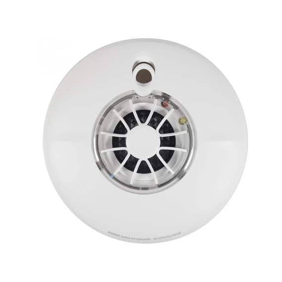 FireAngel HT-630-NEUT Thermistek hőérzékelő, beépített, nem cserélhető lítium elem, 10 év várható üzemidő, W2-modulal hálózatba kapcsolható, fehér