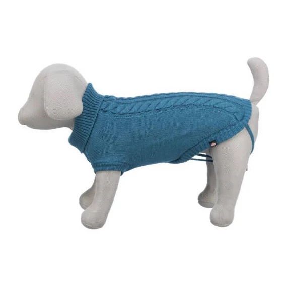 Trixie Kenton Pullover - pulóver (kék) kutyák részére (S) 36cm