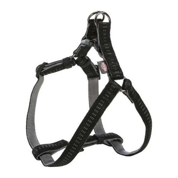 Trixie Softline Elegance Harness - hám (fekete/grafit) kutyák részére (XS-S) 30-40cm/10mm