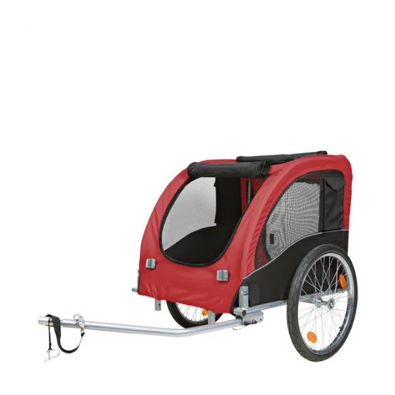 Trixie Bicycle Trailer for Dogs - felszerelés (kerékpárra szerelhető utánfutó) M (63x68x75) max:22 kg