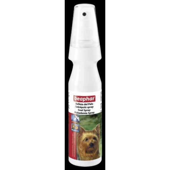 Beaphar Szőrápoló spray - makadámia olajjal - kutyák és macskák részére (150ml)