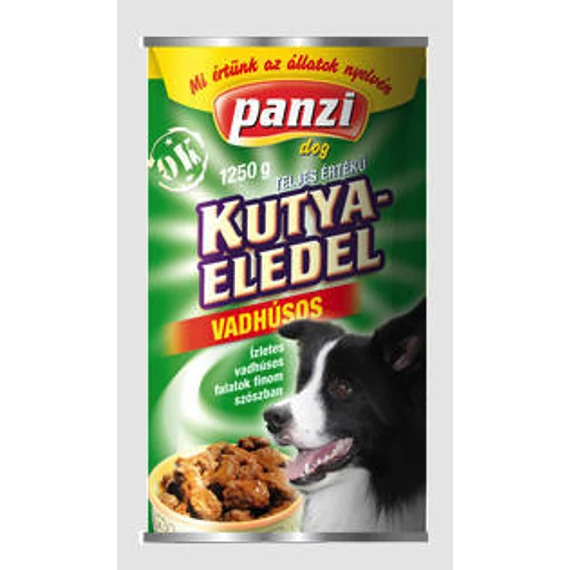 Panzi kutya konzerv - Vadhús (415g) - (AKCIÓS, Közeli lejárat: 2025.09.06.)