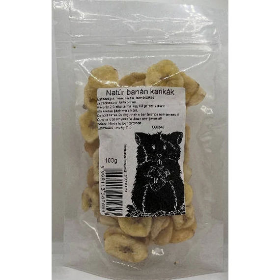 Panzi banán karika natúr 100g