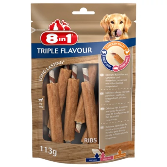 8 in 1 Triple Flavour Ribs 113 g