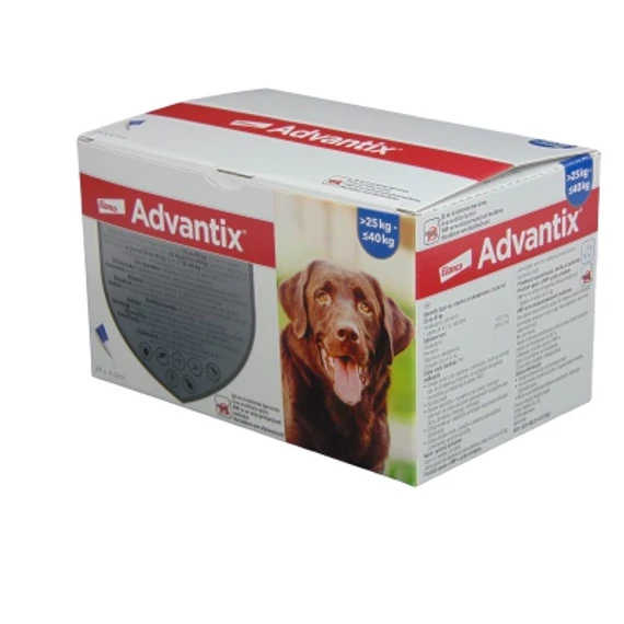 ADVANTIX SPOT-ON 4ML (25-40KG) 24 x 4 ml