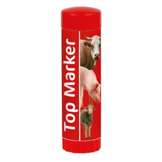 ÁLLATJELÖLŐ KRÉTA PIROS TOPMARKER