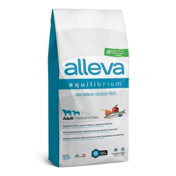 Alleva Equilibrium Adult Medium/Maxi Dog Sensitive - hal 12 kg