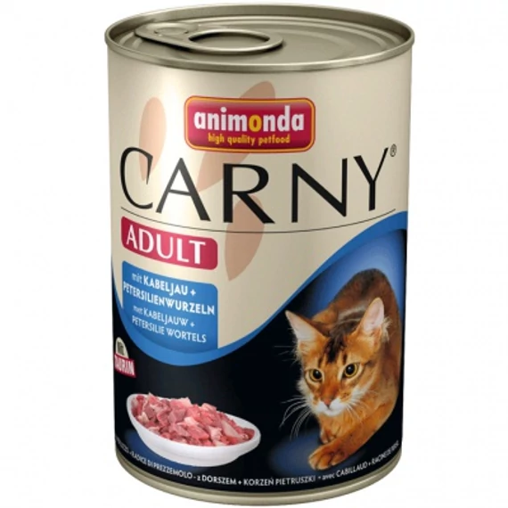 Animonda Cat Carny Adult, marha, tőkehal és petrezselyemgyökér 400 g