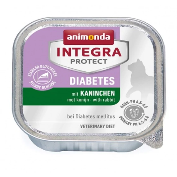 Animonda Cat Integra Protect Diabetes alutálkás, nyúl 100 g