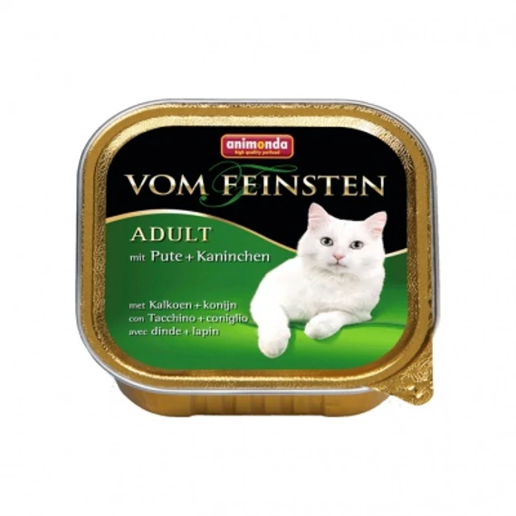 Animonda Cat Vom Feinsten Adult, pulyka és nyúl 100 g