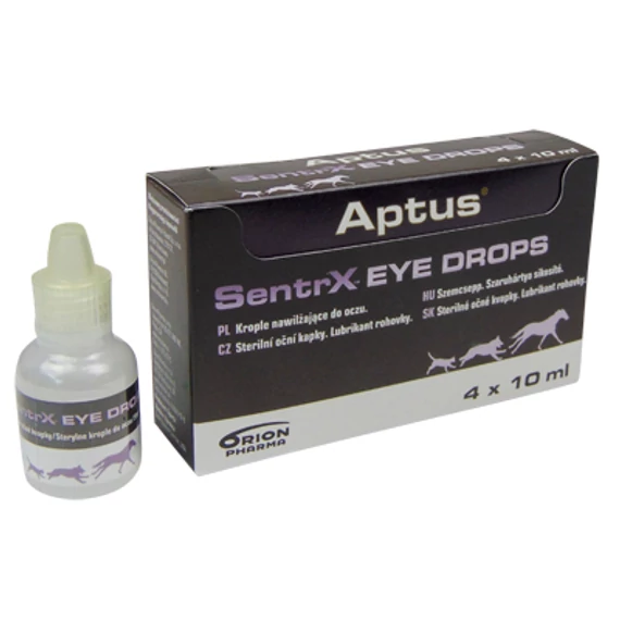 Aptus SentrX Eye Drop - szaruhártya síkosító szemcsepp 4 x 10 ml