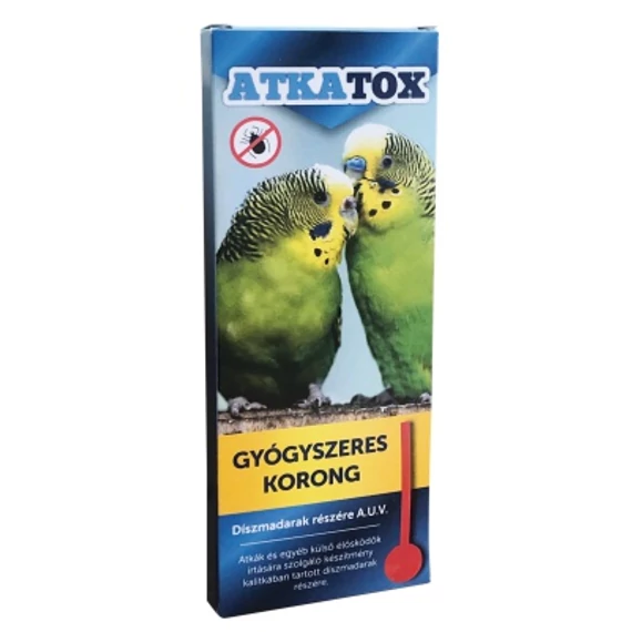 ATKATOX GYÓGYSZERES KORONG A.U.V. 1X 1 db