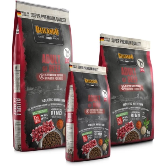 Belcando Adult Grain-Free Beef - gabonamentes száraztáp marhahússal 1 kg