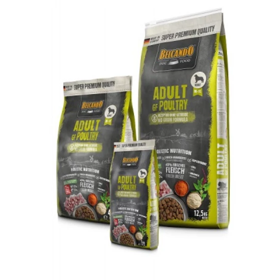 Belcando Adult Grain-Free Poultry - gabonamentes száraztáp baromfihússal 4 kg