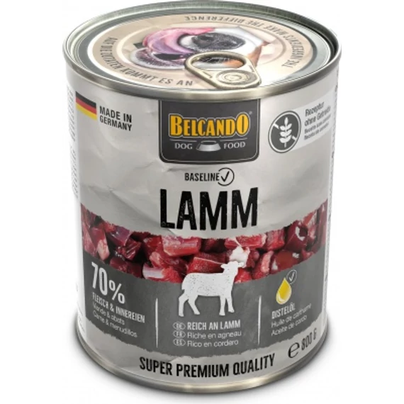 Belcando Baseline konzerv bárányhússal 800 g