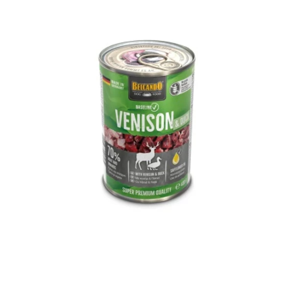 Belcando Baseline konzerv vaddal és kacsahússal 400 g
