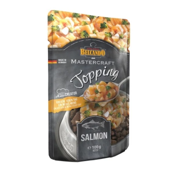 Belcando Mastercraft feltét friss lazaccal 100 g