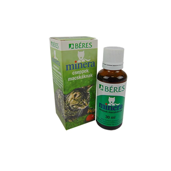 Béres Minera cseppek macskáknak 30 ml