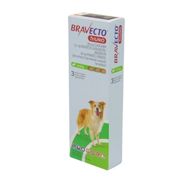 Bravecto TriUNO 3 tabletta