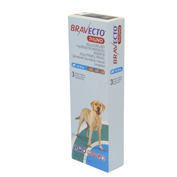 Bravecto TriUNO 3 tabletta
