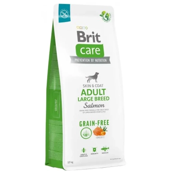 Brit Care Grain-free Adult Large Breed Salmon & Potato 12 kg