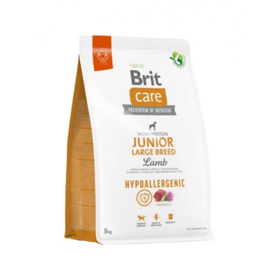Brit Care Hypo-Allergenic Junior Large Breed Lamb & Rice 3 kg