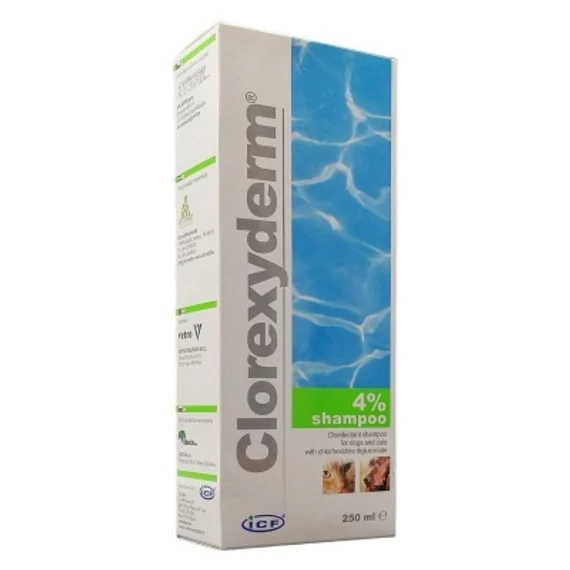Clorexyderm 4%-os sampon 250 ml