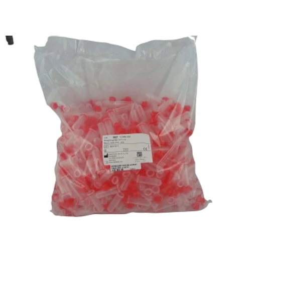 EPPENDORF CSŐ 2ML+KUPAK PIROS 500X