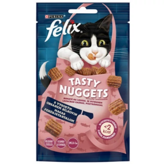 Felix Tasty Nuggets jutalomfalat - lazac, pisztráng 50 g