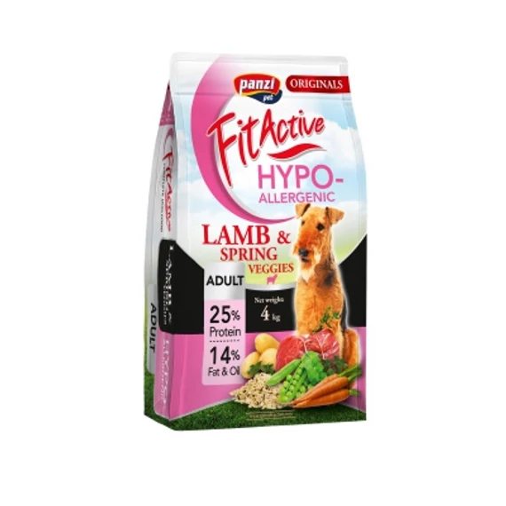 FitActive Originals hipoallergén bárány és zöldség  4 kg