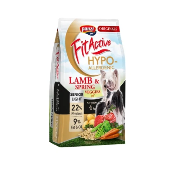 FitActive Originals hipoallergén idős bárány és zöldség 4 kg