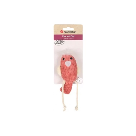 Flamingo Blaro madár macskajáték Piros 1 db