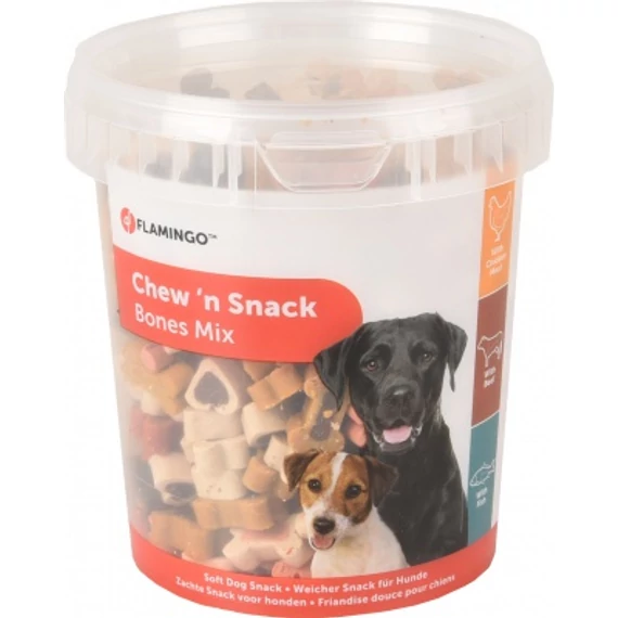 Flamingo Chew'n Snack - csont mix 500 g