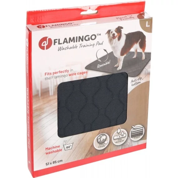 Flamingo kutyapelenka - szürke 1 db