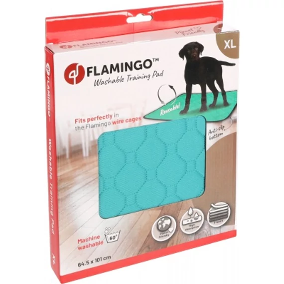 Flamingo kutyapelenka - zöld 101 cm x 64.5 cm x 0.3 cm