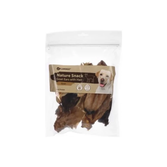 Flamingo Snack natúr kecskefül 200 g