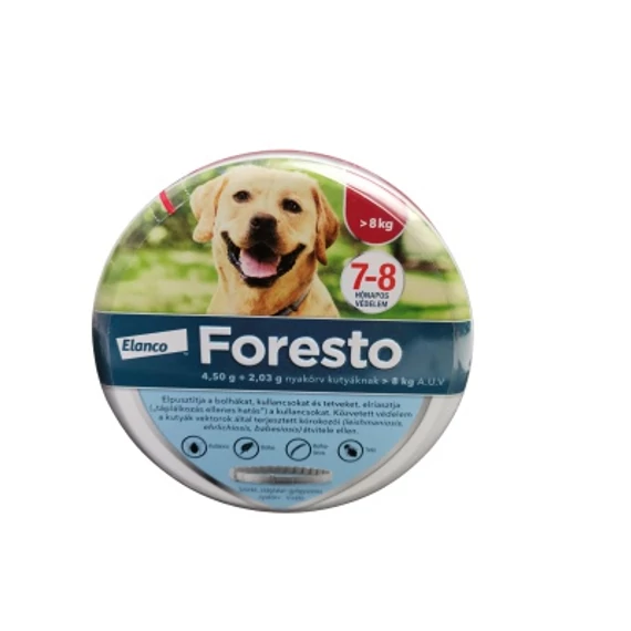 FORESTO NYAKÖRV KUTYA >8 KG 1X 70 cm