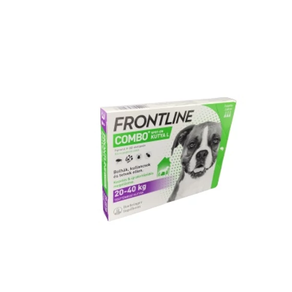 FRONTLINE COMBO KUTYA L /20-40 KG/ 3 x 2.68 ml