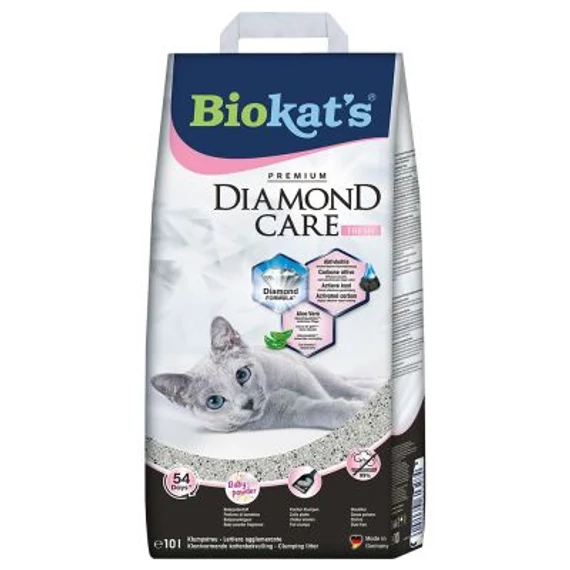GimCat Biokat's Diamond Care Fresh macskaalom 8 l