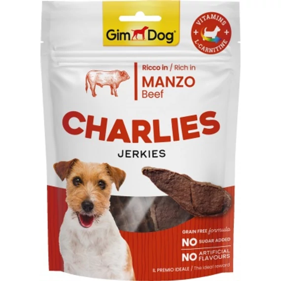 GimDog Charlies Marhafalatok 70 g