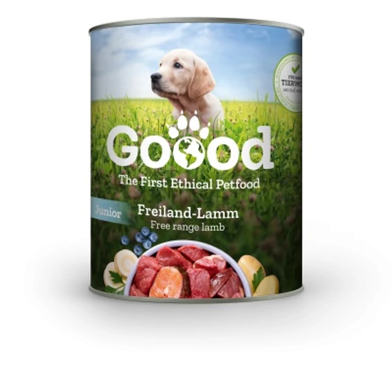 Goood konzerv bárányos-pisztrángos teljes értékű nedves eledel kölyök- és fiatal kutyáknak 800 g 800 g