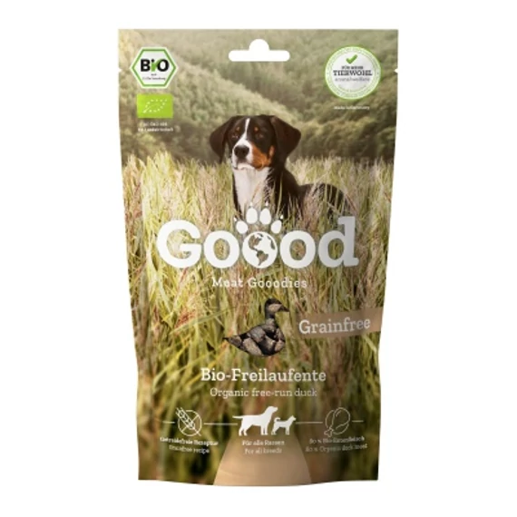 Gooodies Meat Snack kacsás kiegészítő állateledel felnőtt kutyáknak 75 g