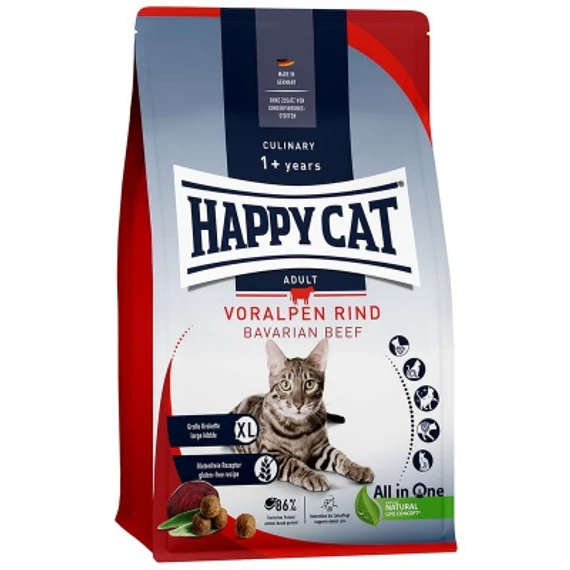 Happy Cat Culinary Adult Voralpen Rind - Marha 4 kg